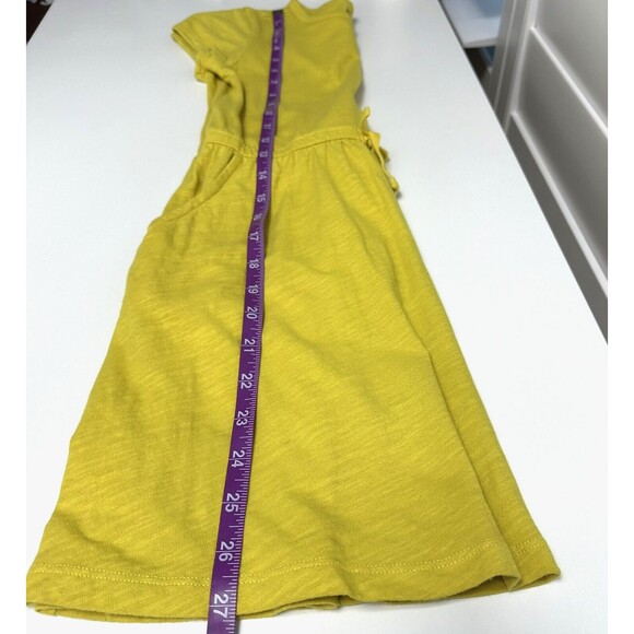 Spotted Zebra Pullover T-Shirt Dress Girls M Size 8 Pockets Cinch-Waist Cotton - Picture 10 of 10